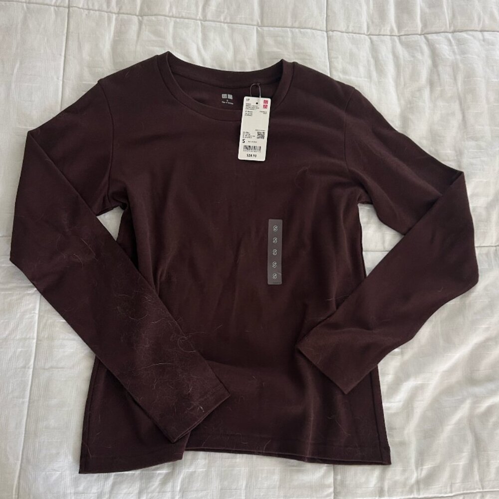 Soft Ribbed T-Shirt | Long Sleeve S NWT